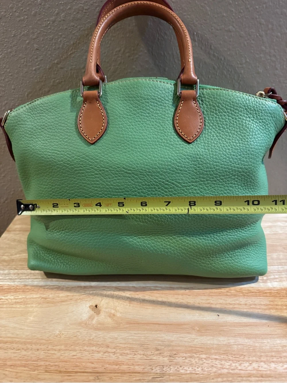 Dooney & Bourke Pebble Leather Satchel